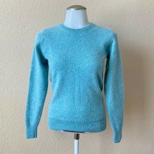 Women's Cashmere Sweater Soft Knit Blue Size: XS/S ?